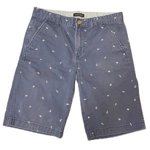 Nautica Boys Navy Anchor Board Short Size 16